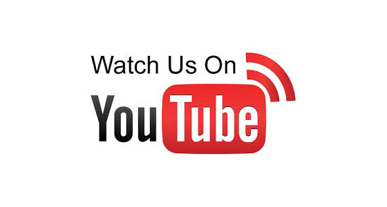 watch us on YouTube