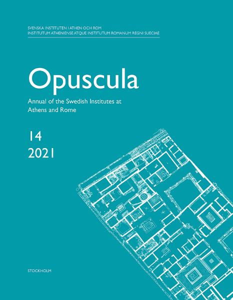 Newly published: Annual of the Swedish Institutes at Athens and Rome, vol. 14, 2021.