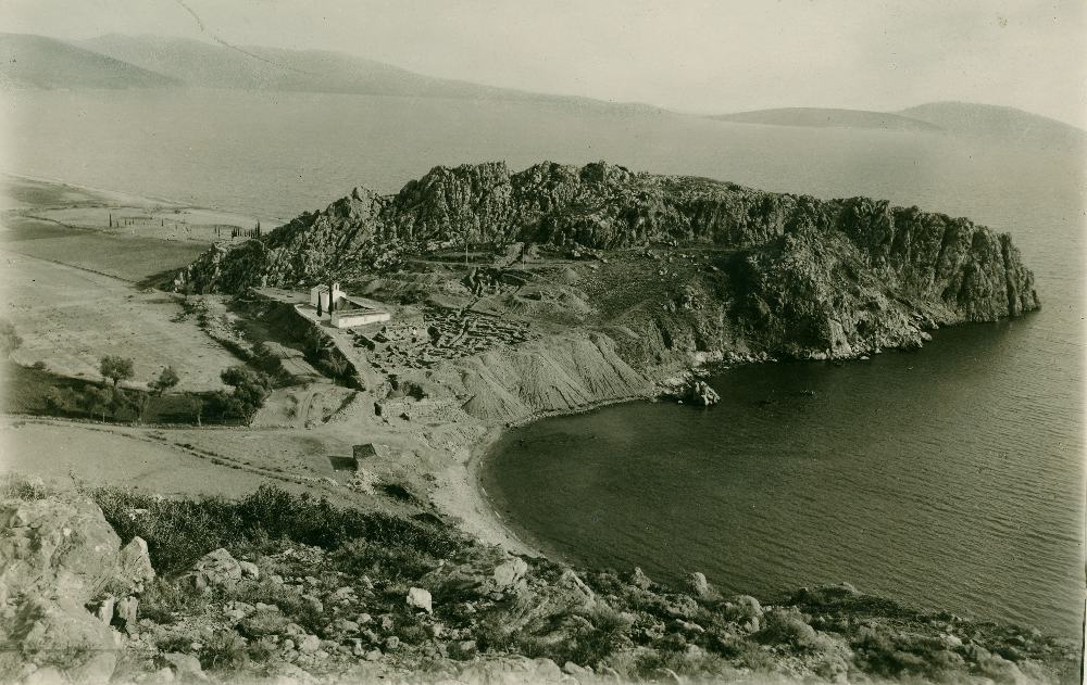 Fig. 3: Utgrävningar i Lågstaden år 1926.